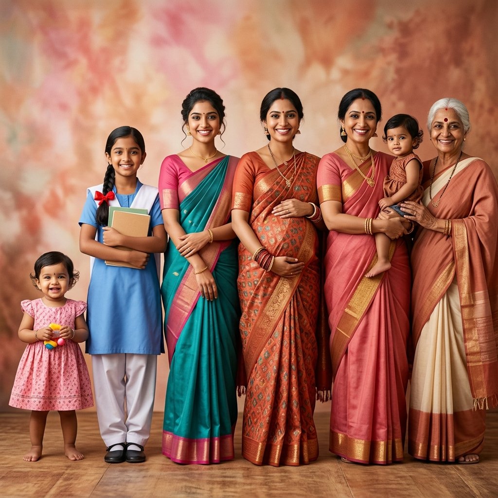 Life Stages of a Woman - Nalamist